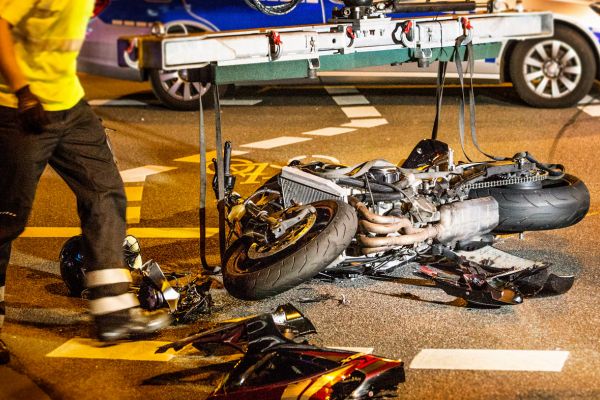 תאונת אופנוע